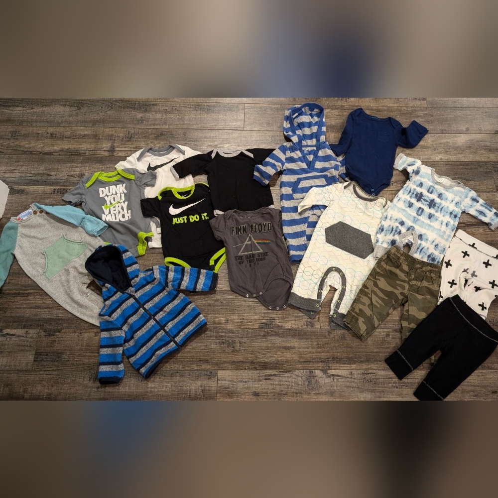 Lot of Baby Boys 3-6mo Clothing
